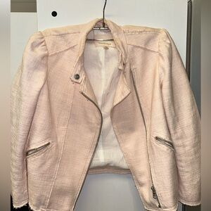 NWOT Rebecca Taylor light pink blazer